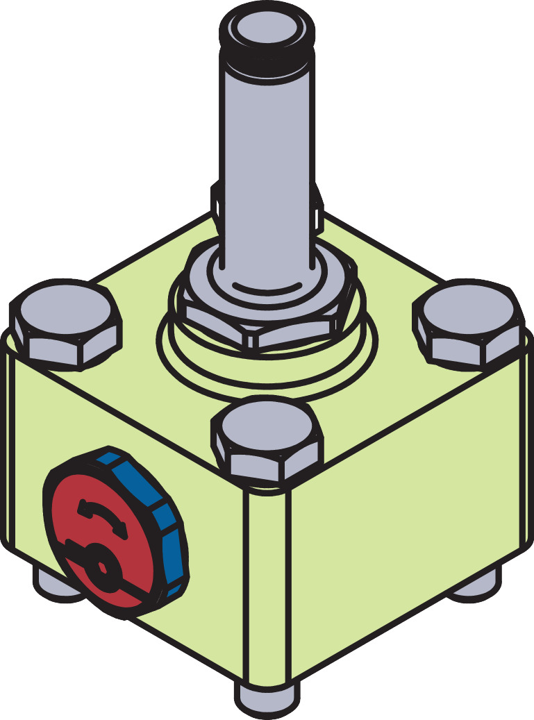 ICFE 20H Solenoid module, spare part