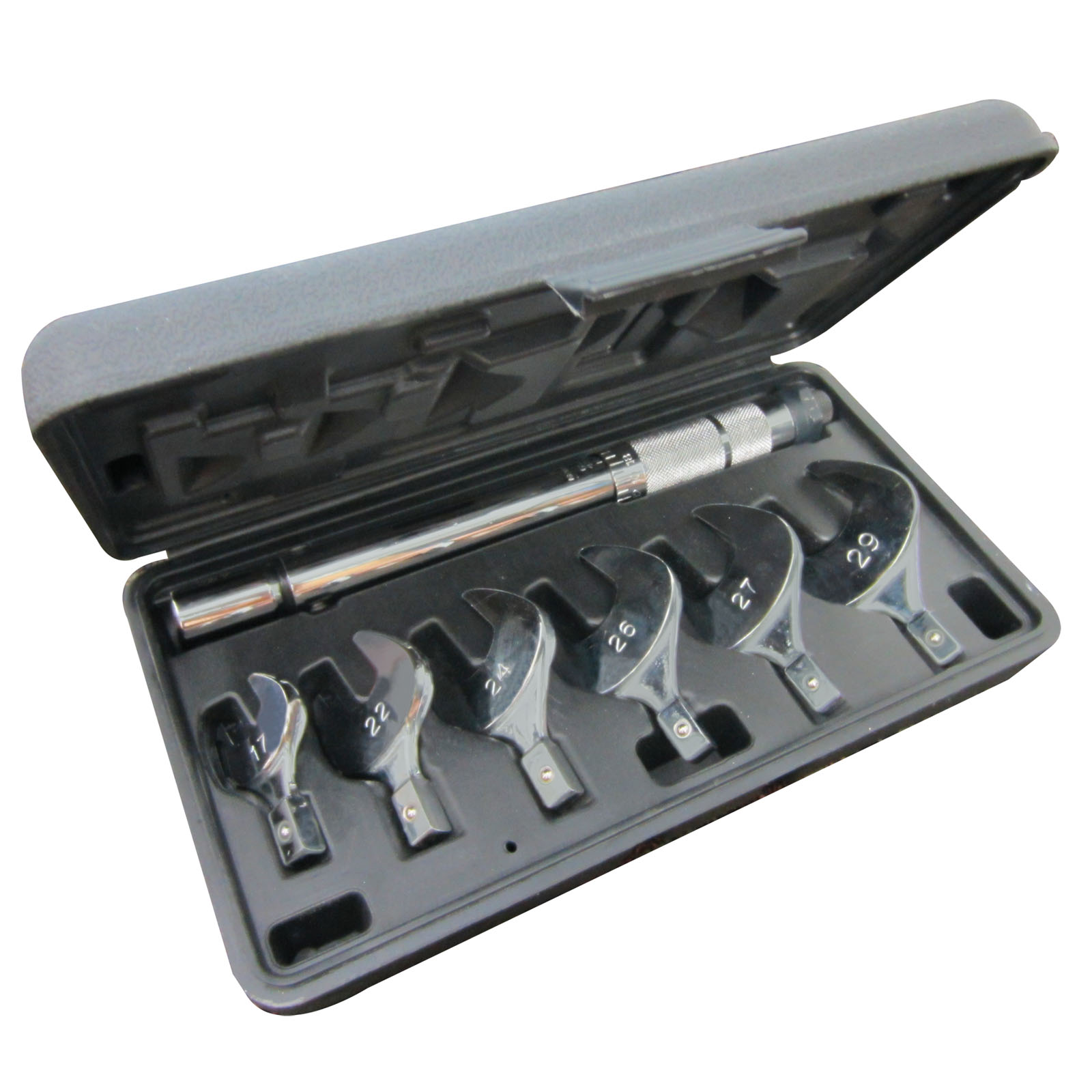 Torque Wrench Kit - 1/4", 3/8", 1/2", 5/8", 3/4" + 7/8"
