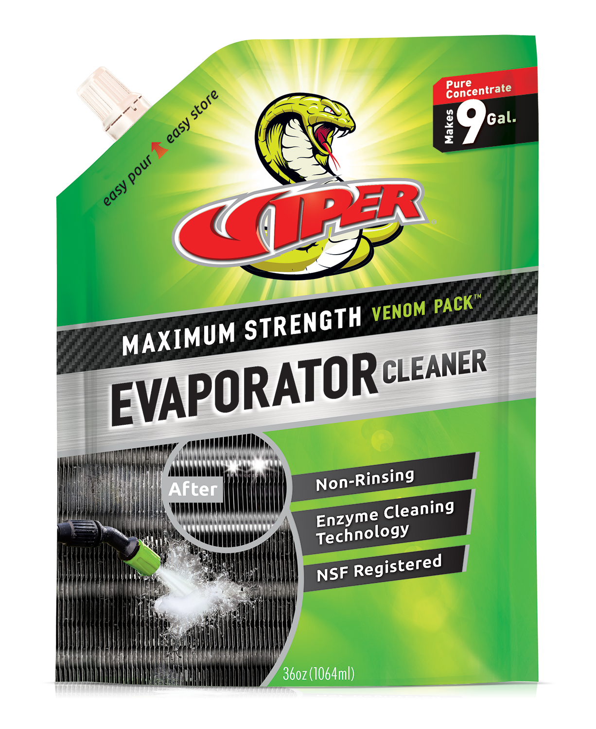 Viper Venom Pack Evaporator Coil Cleaner (1064ml)