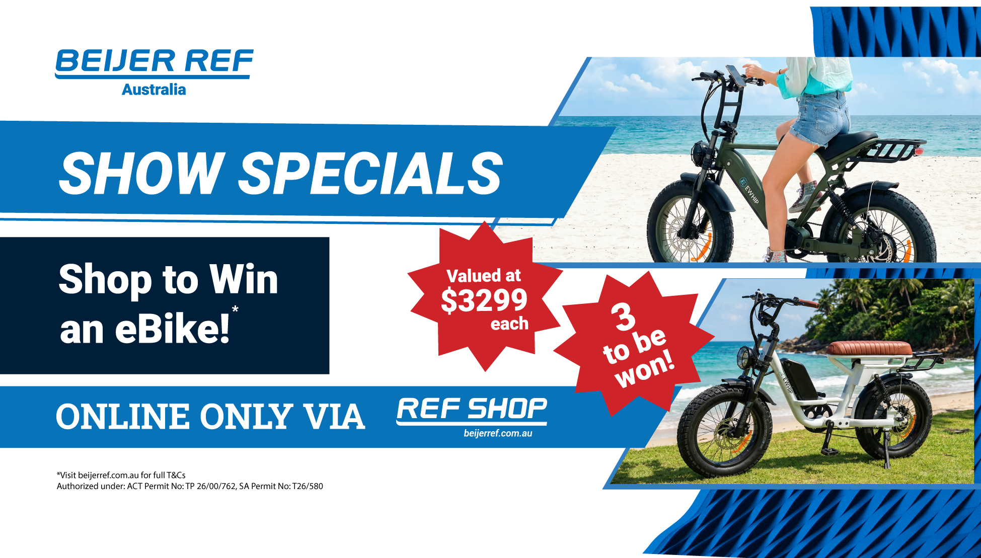 Shop to Win an EBike this ARBS2026