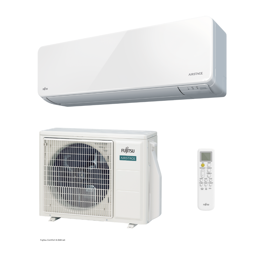 Fujitsu Comfort Range R32 6.0kW Set