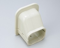 Toyo Ivory Trunking Ceiling Cap - 120 mmmm