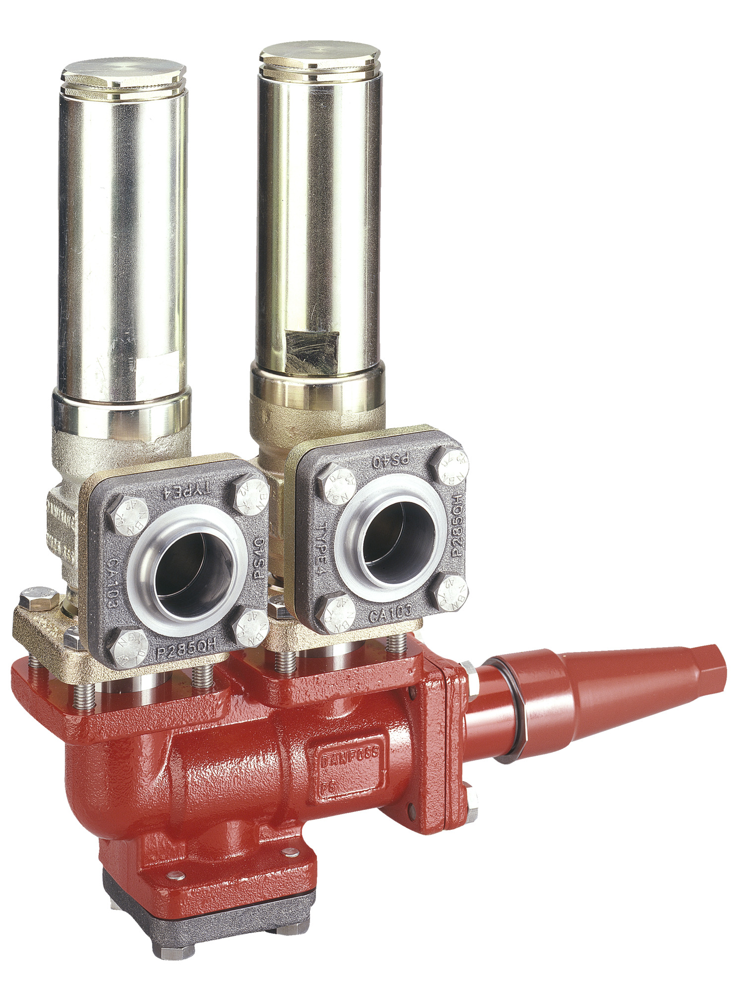 DSV2 FD25/ND20, DUAL STOPVALVE+KIT