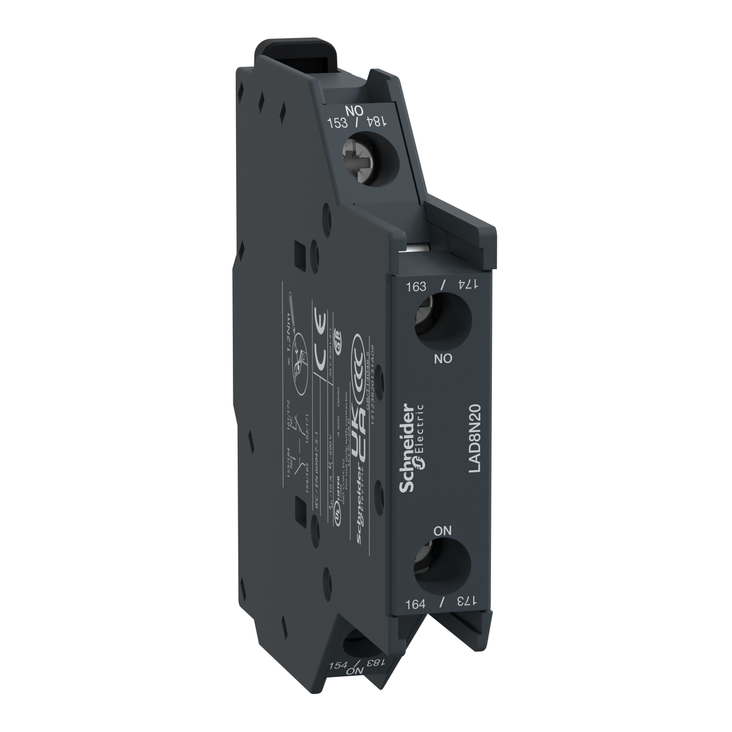 Auxiliary Contact 1-N/O 1-N/C