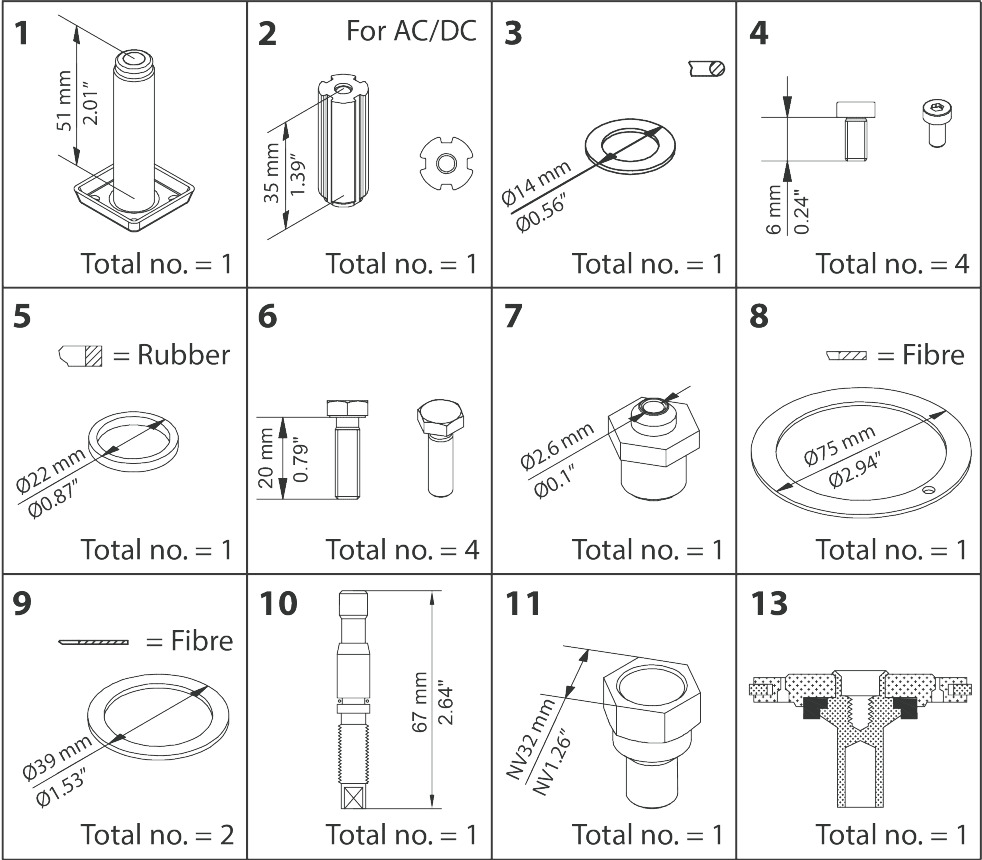 OVERHAUL KIT - EVRA 25
