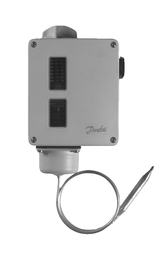 Danfoss RT107 Thermostat 70-150C MR / 2m Cap
