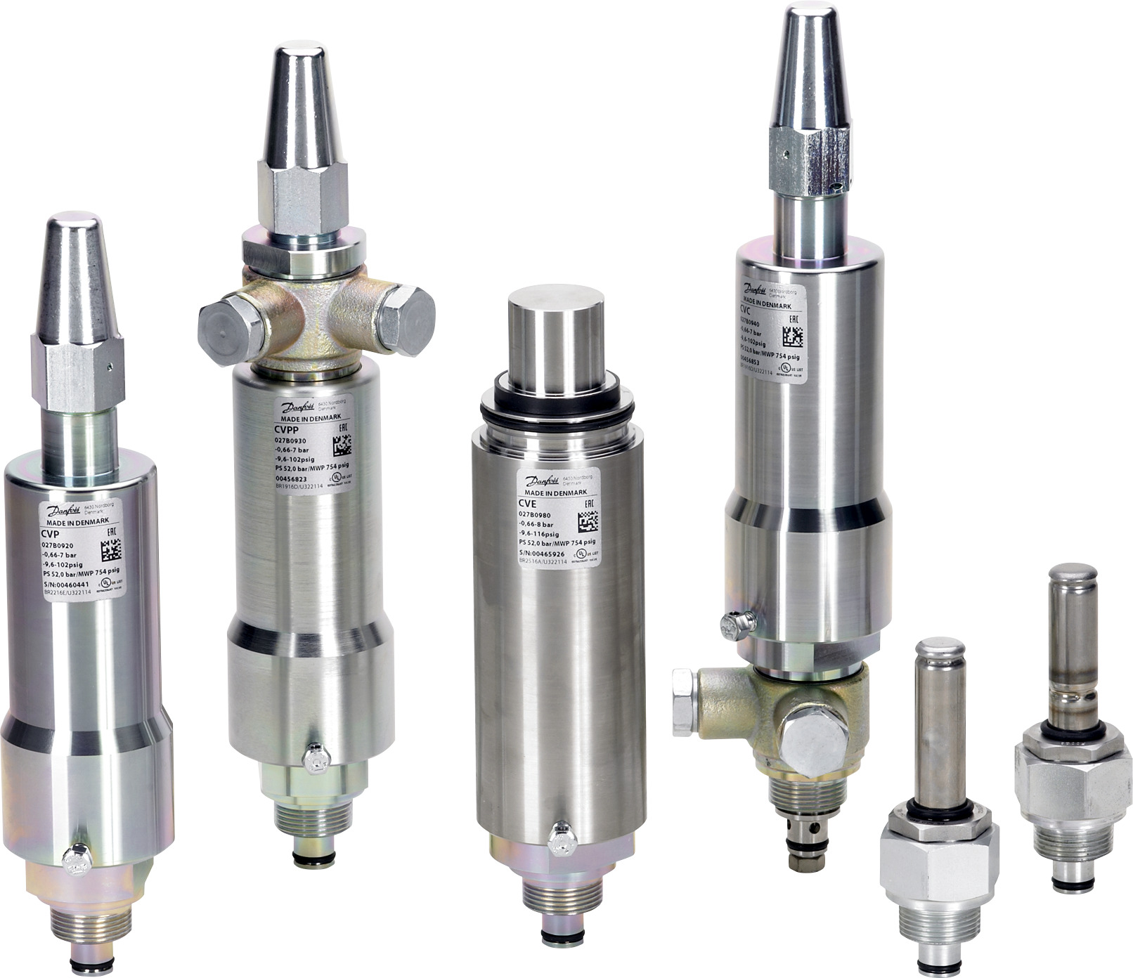 CVP-L (-0.66 - 7 bar)      (52 bar MWP)