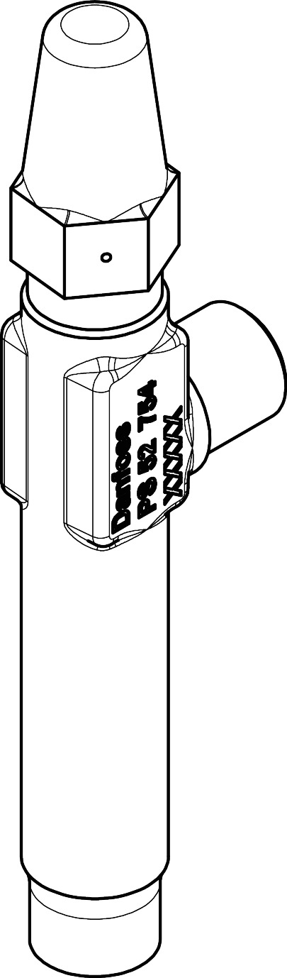 Danfoss SNV-ST G1/2-W1/2 L100  STOP NEEDLE VALVE