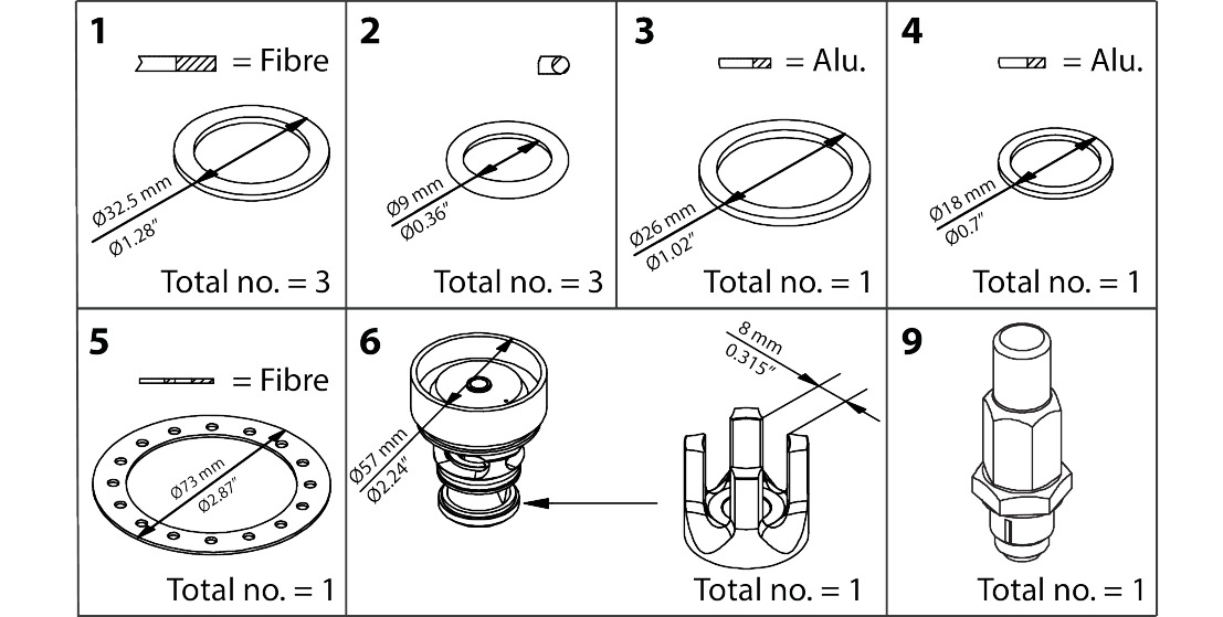 ICS 25 -20  Overhaul Kit