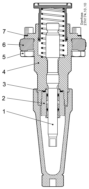 ICFN 25 Stop/check module, Spare