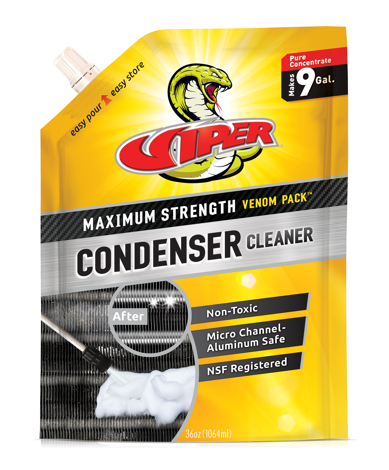Viper Venom Pack - Condenser Coil Cleaner (1064ml)