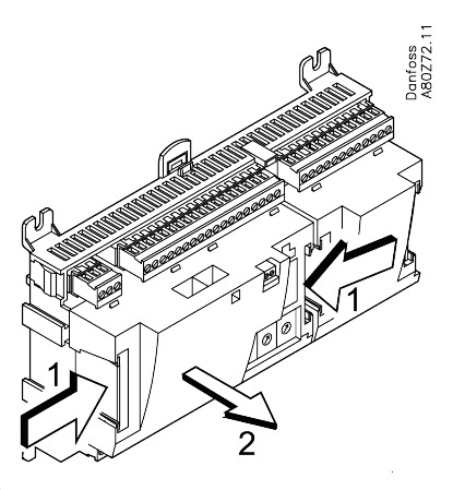 Danfoss AK-OB 100 Analogue output 0-10V