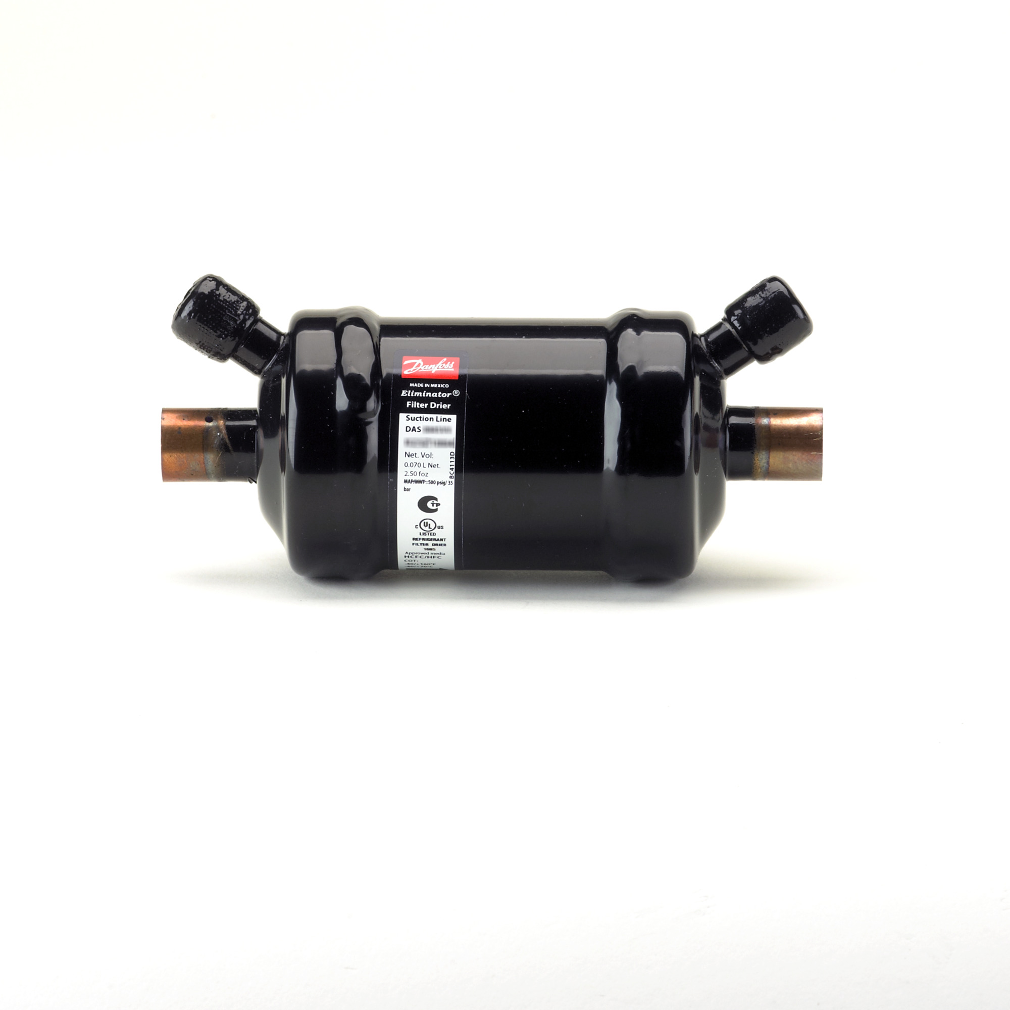 "Danfoss - Suction Line Drier 085S 5/8" ODS"