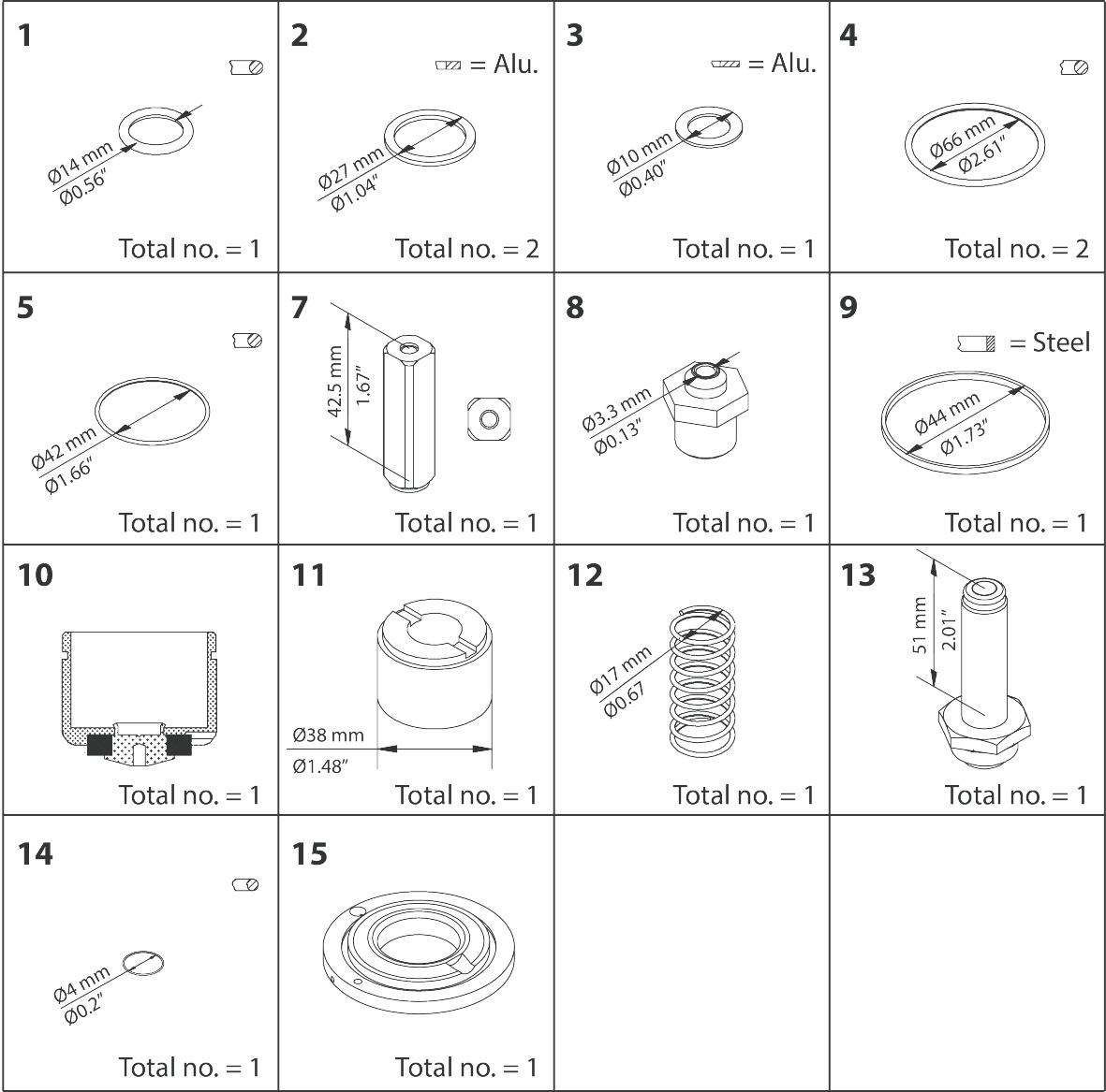 EVRA40 Repair kit