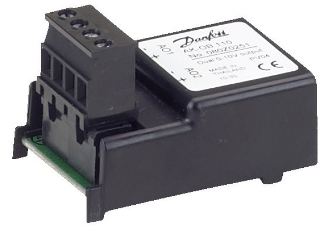 Danfoss AK-OB 100 Analogue output 0-10V