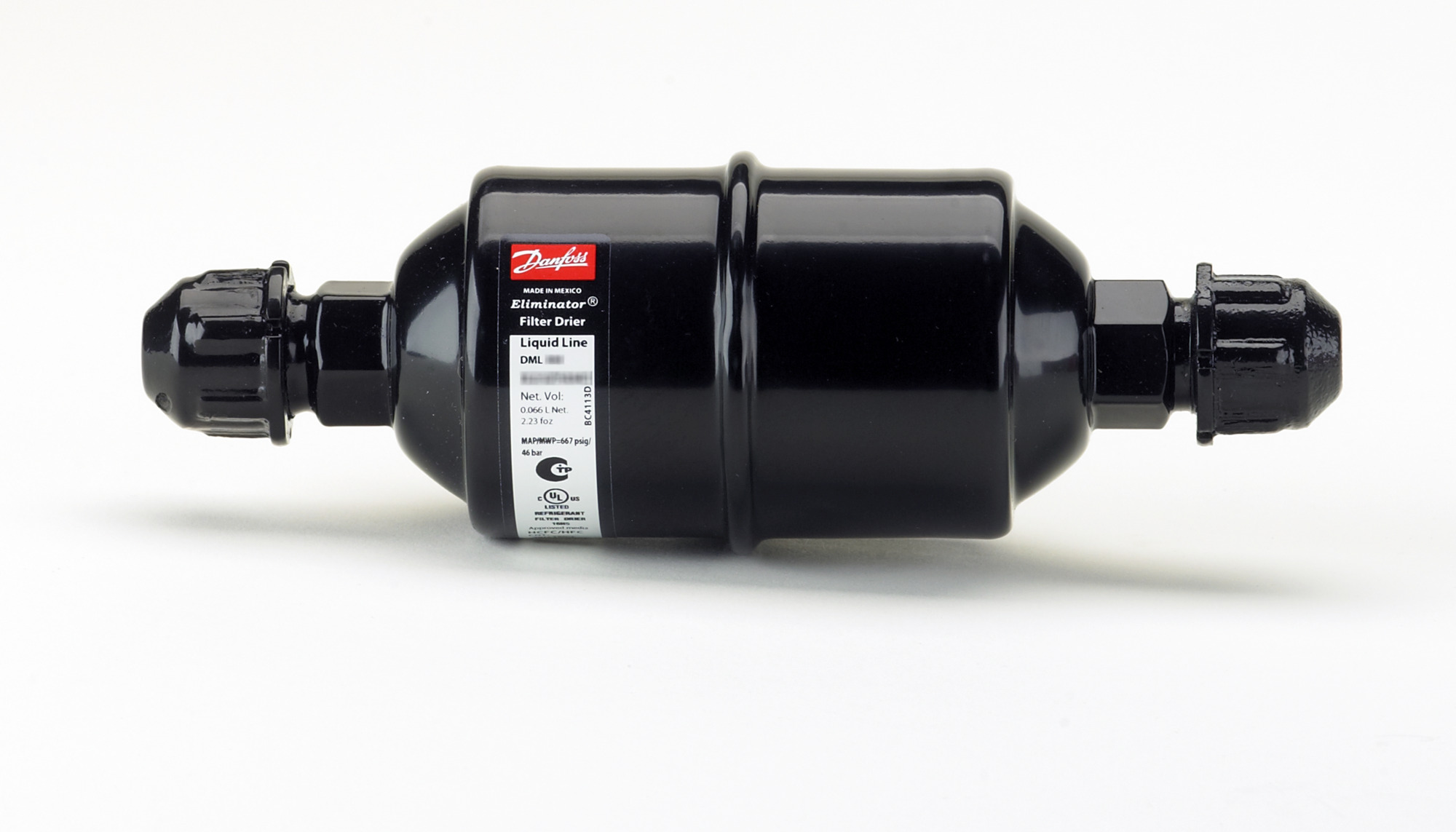 "Danfoss - Liquid Line Drier DML083 - 3/8" M.Fl"