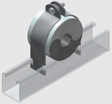 Insul Pipe Block 22mm X 19mm Wall