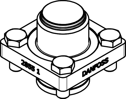 ICFC 25 Check valve module, Spare part