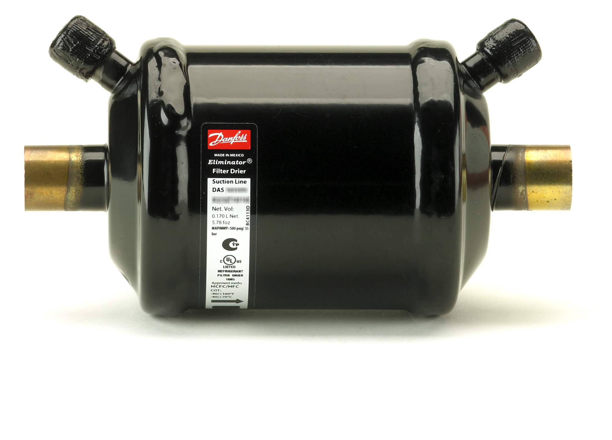 "Danfoss - Suction Line Drier 167S 7/8" ODS"