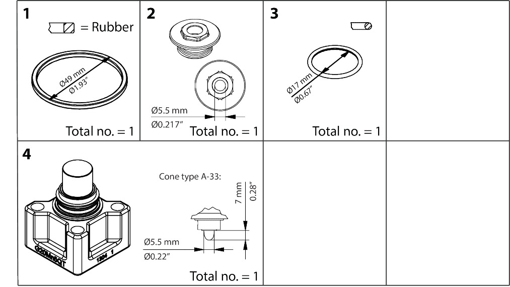 Danfoss ICM20-A33 Top Assembly