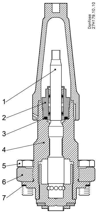 ICFS 25 Stopvalve module, Spare part