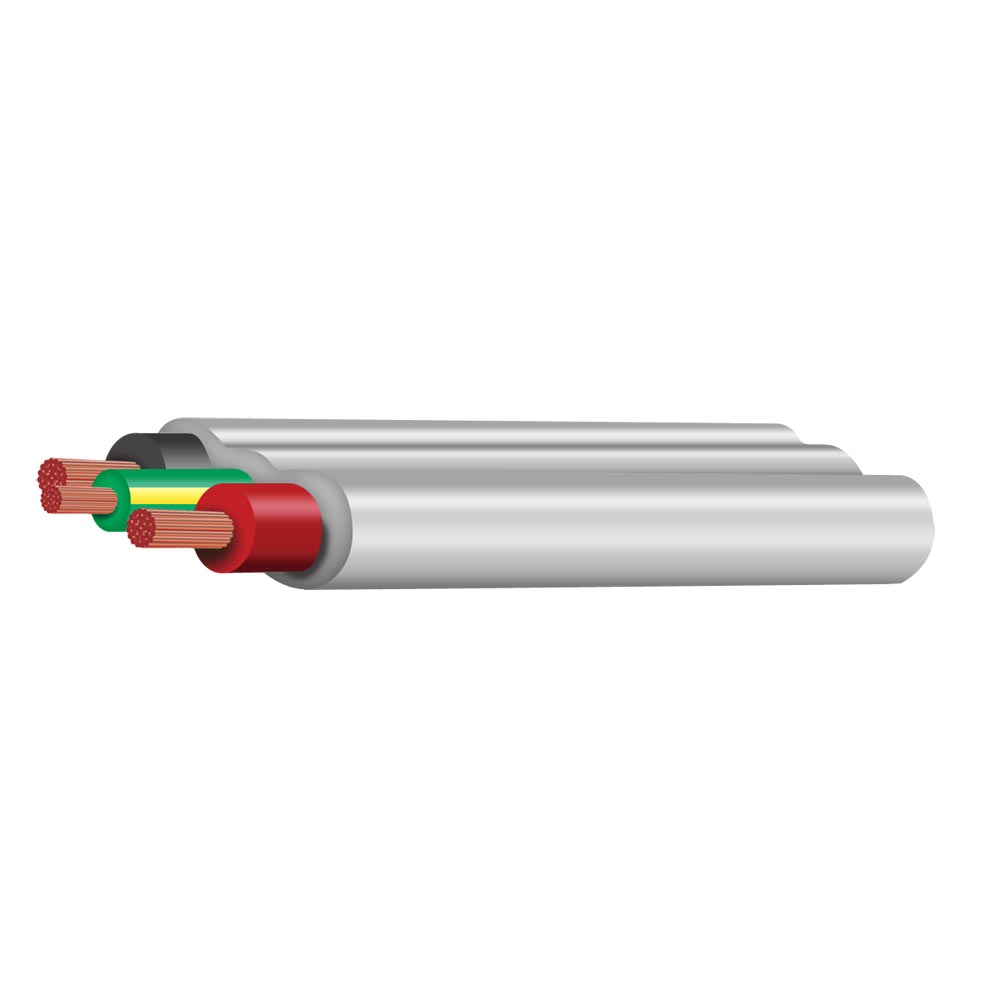 Tyree Cable T&E TPS Cable - 2C+E - 2x1.5mm2 + 1.5mm2 - 100m, White