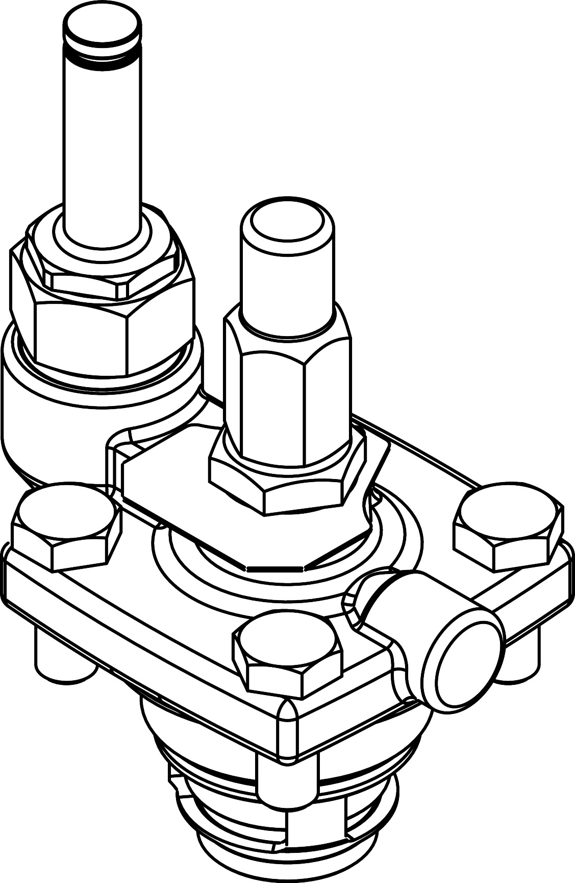 ICFC 25 Check valve module, Spare part
