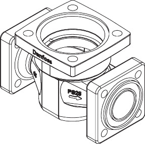 Danfoss ICV 65 / PM Valve Housing Danfoss ICV 65 / PM Valve Housing
