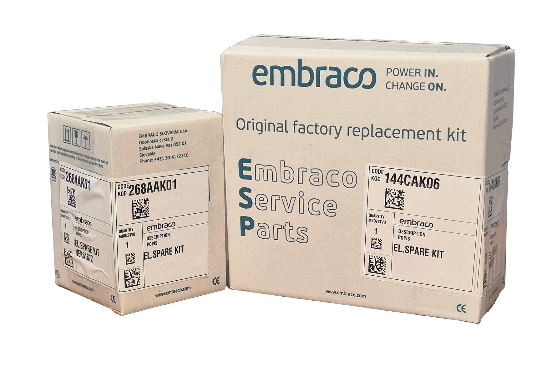 NEK6187Z Full Electrics Spare Parts Kit 268AAK01