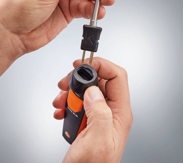 Testo 915i kit - Thermometer w/ Interchangeable temp probes Smart