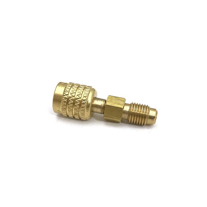 Straight Adaptor Fitting - 1/4" to 5/16" (With Depressor)