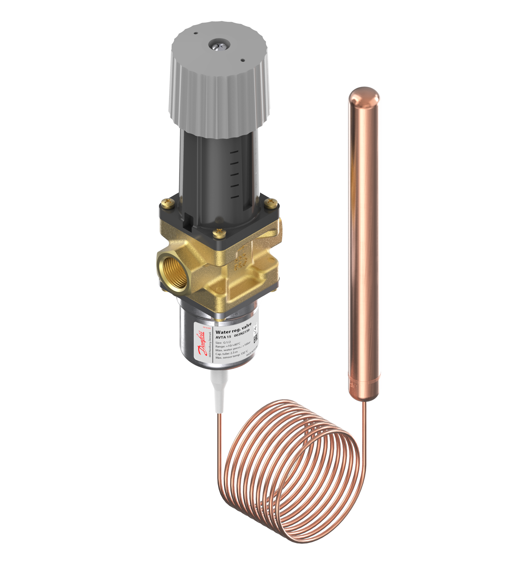 Danfoss - AVTA25 Water Reg Valve - 1", 25-65°C