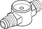 "Sight Glass 1/4 Mf/Mf"