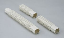 Toyo Ivory Trunking Flexible Joint - 80mm