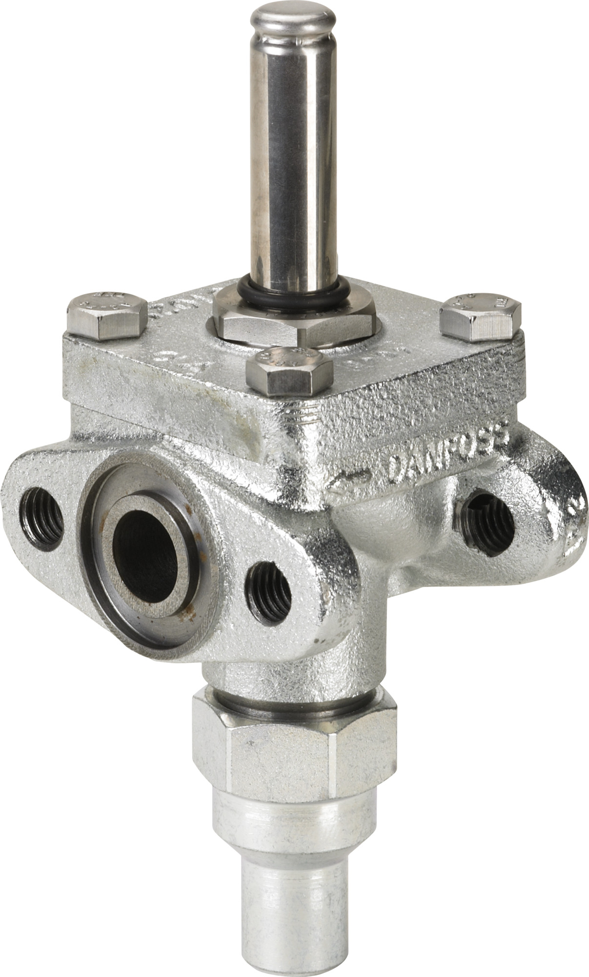 "Danfoss Solenoid Valve EVRAT10 with manual operation AC/DC"