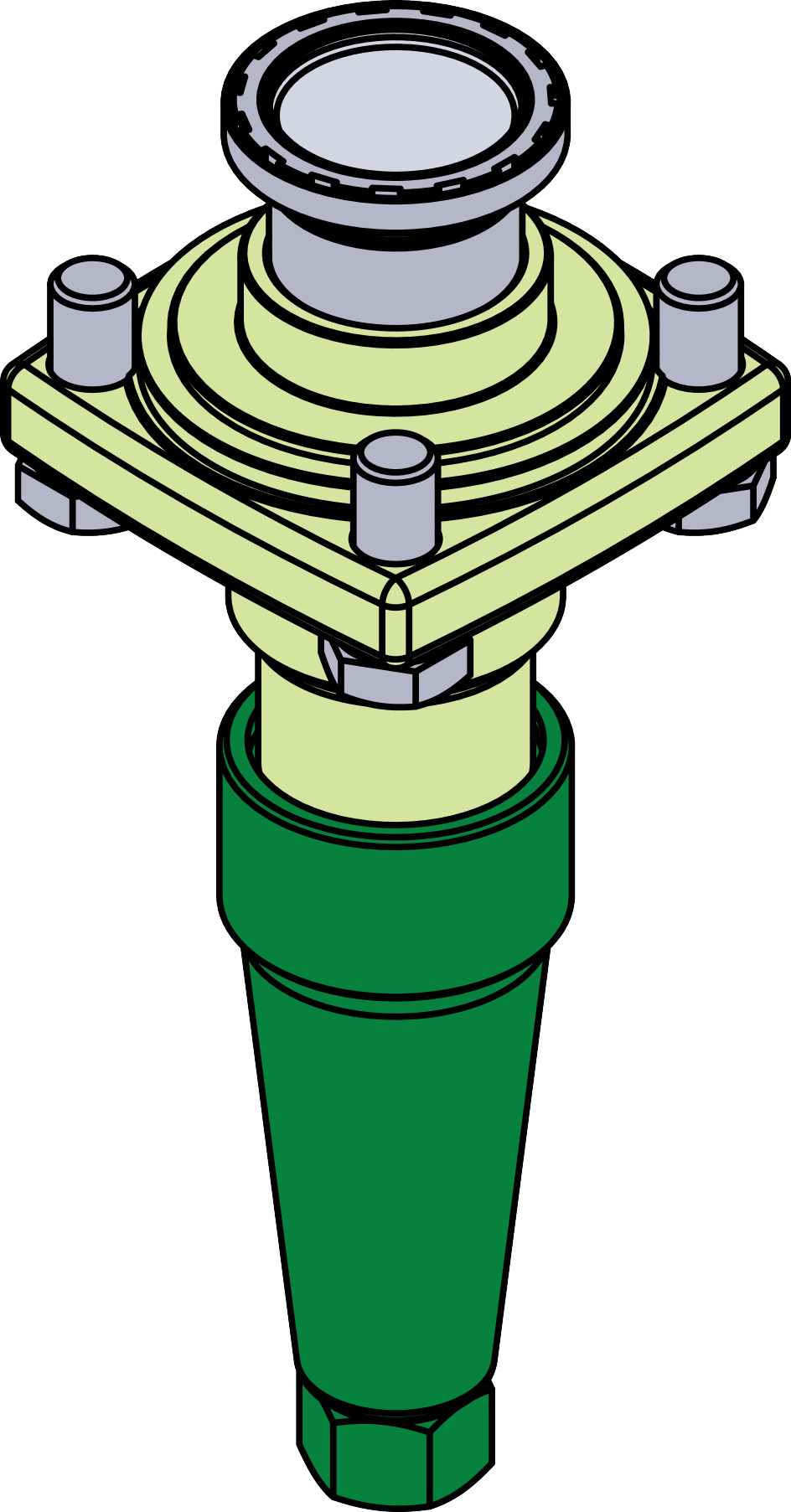 ICFN 25 Stop/check module, Spare
