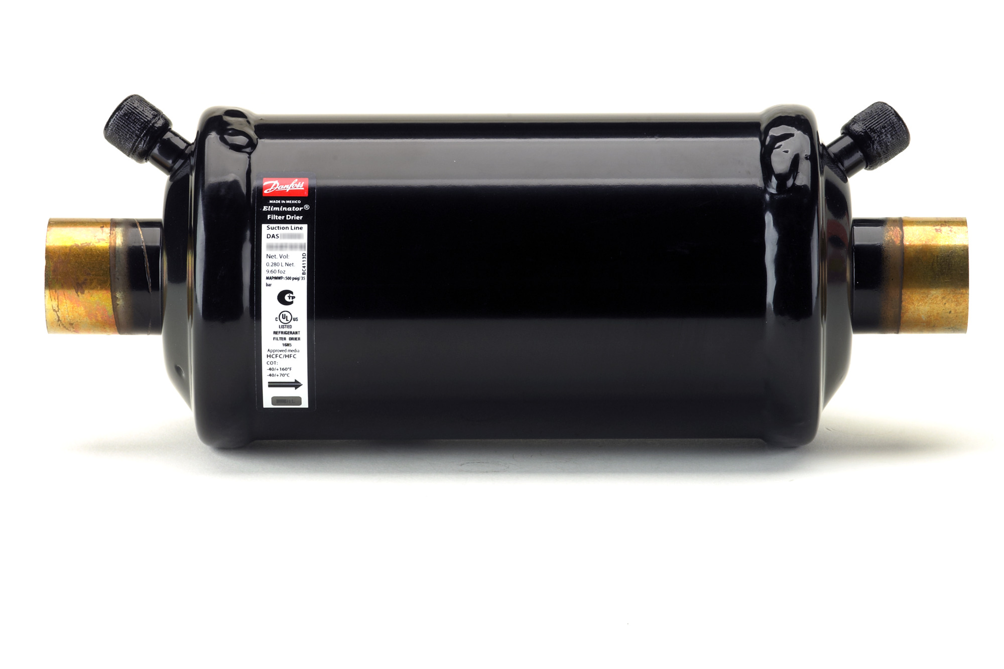"Danfoss - Suction Line Drier 419S 1 1/8" ODS"