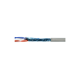 Tyree Cable Screened Data Cable - 2P x 0.22mm2 - 100m, Grey