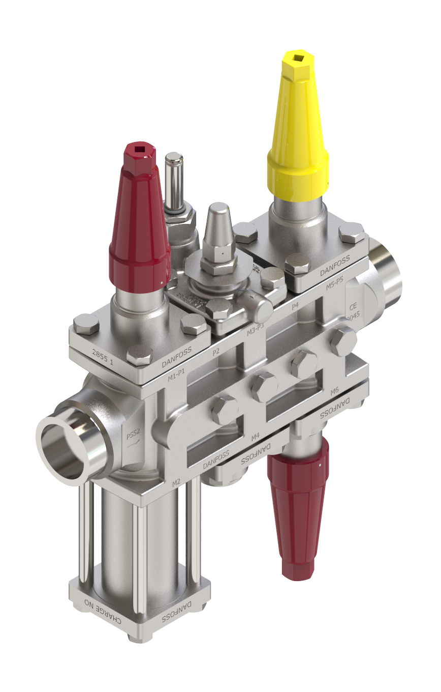Danfoss ICF 25-6-3RB Valve Station