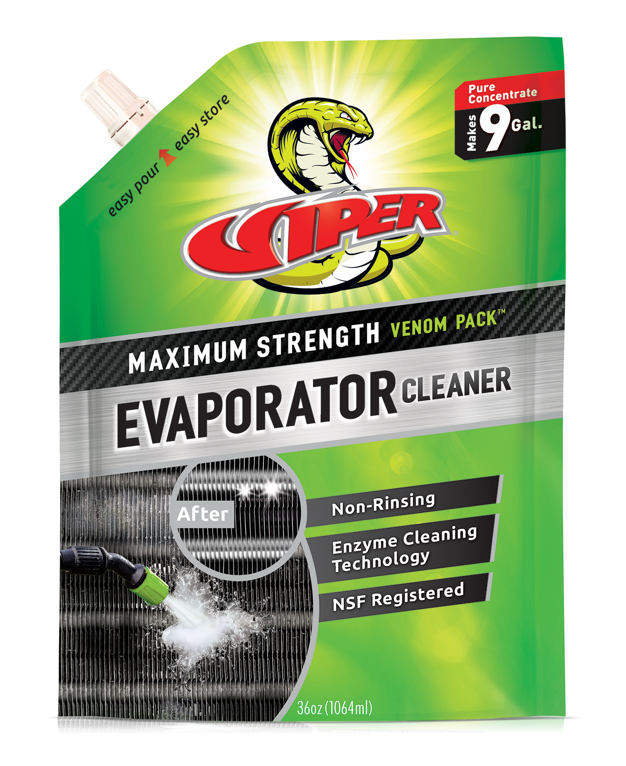 Viper Venom Pack Evaporator Coil Cleaner (1064ml)