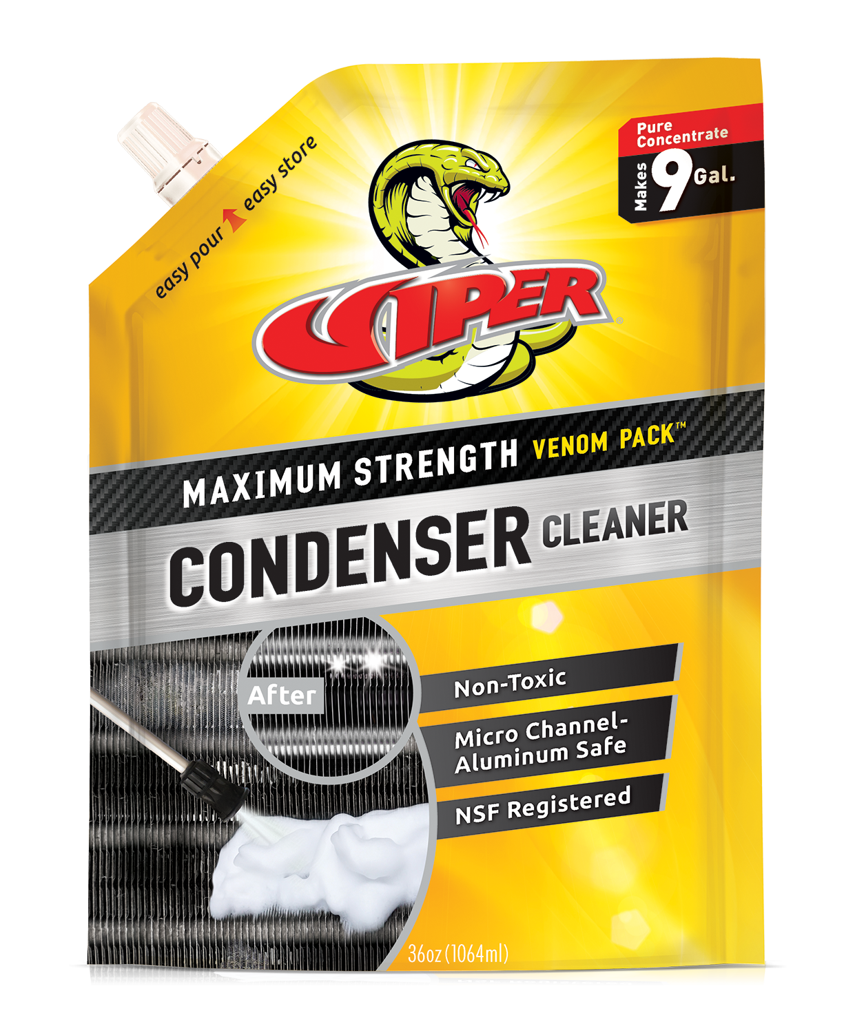 Viper Venom Pack Condenser Coil Cleaner (1064ml)